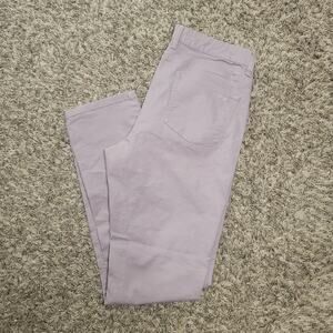 Stio Jeans Women's Size 12 Purple Lavender Stretch Organic Cotton Pants Casual